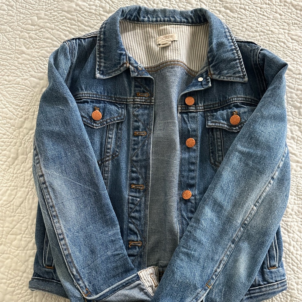Excellent Condition Jcrew Jean Jacket